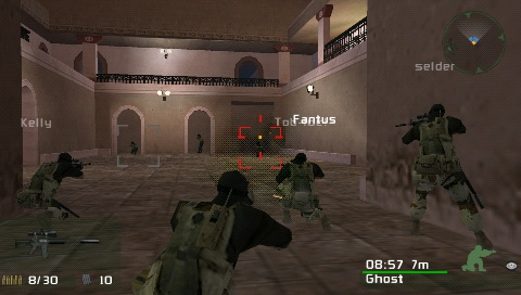 SOCOM US Navy Seals Fireteam Bravo screenshot 3 for PSP